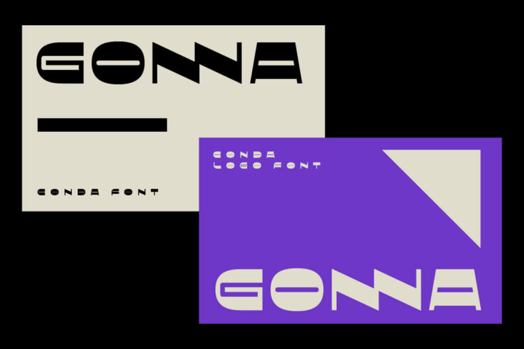 Conda Logo Font