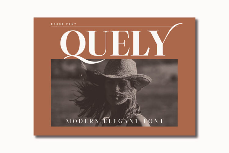 Drose - Modern luxury Serif Font