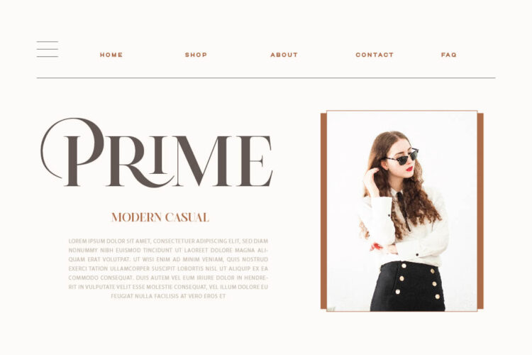 Drose - Modern luxury Serif Font