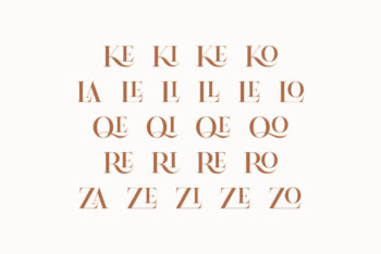 Drose - Modern luxury Serif Font