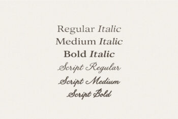 Old String Font - Script & Serif Font Duo