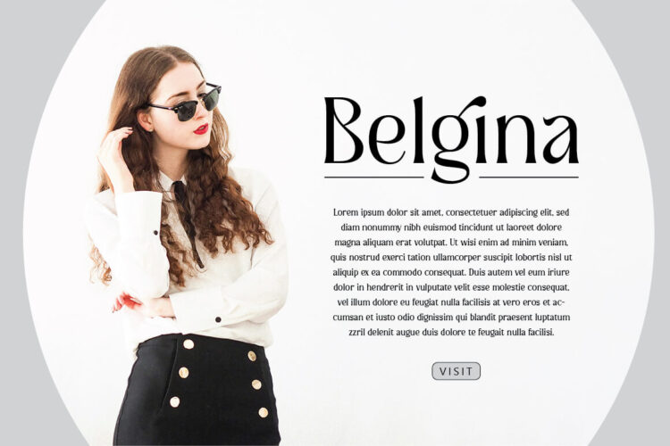 Srame - Modern Stylish Serif Font