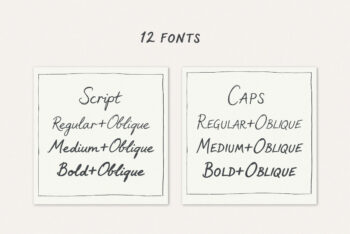 Sweet Friday Thing - Natural Handwritten Pencil Font