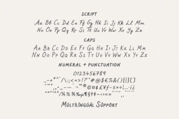 Sweet Friday Thing - Natural Handwritten Pencil Font